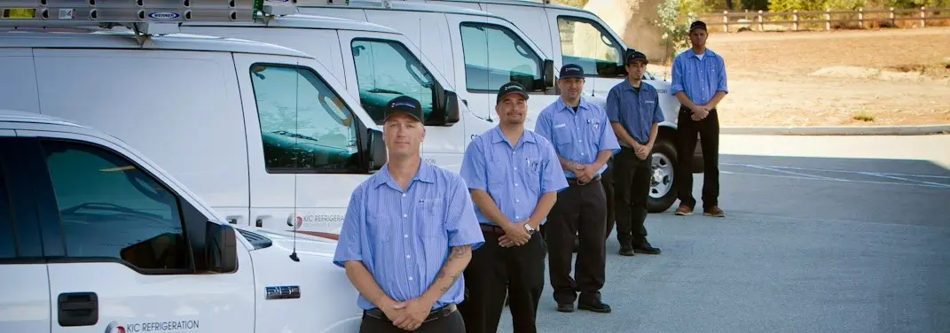 KIC Refrigeration crew ready for Mini Split Repair jobs across King City